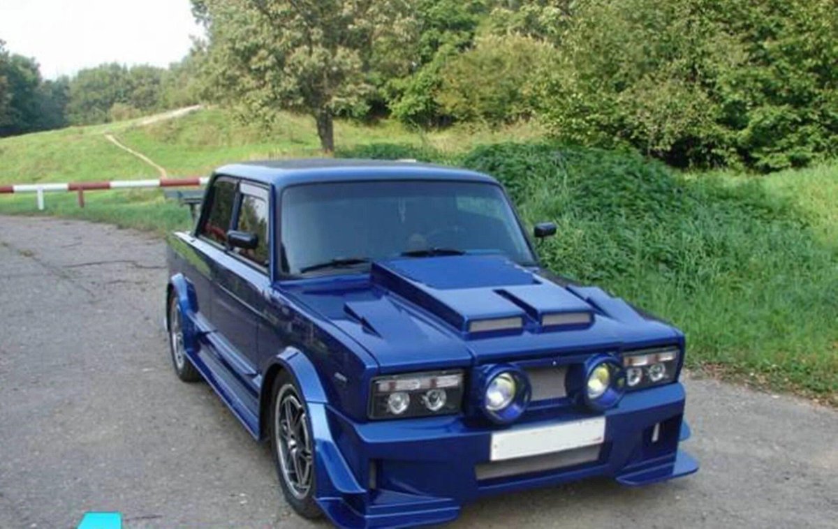 ВАЗ 2107 тюнингованные