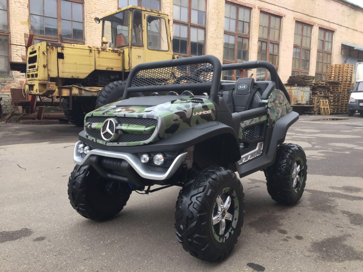 Детский электромобиль Mercedes-Benz Unimog Mini p777bp