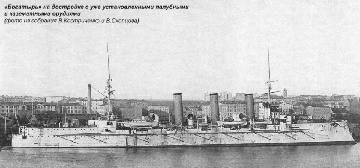 Бронепалубный крейсер 1 ранга богатырь