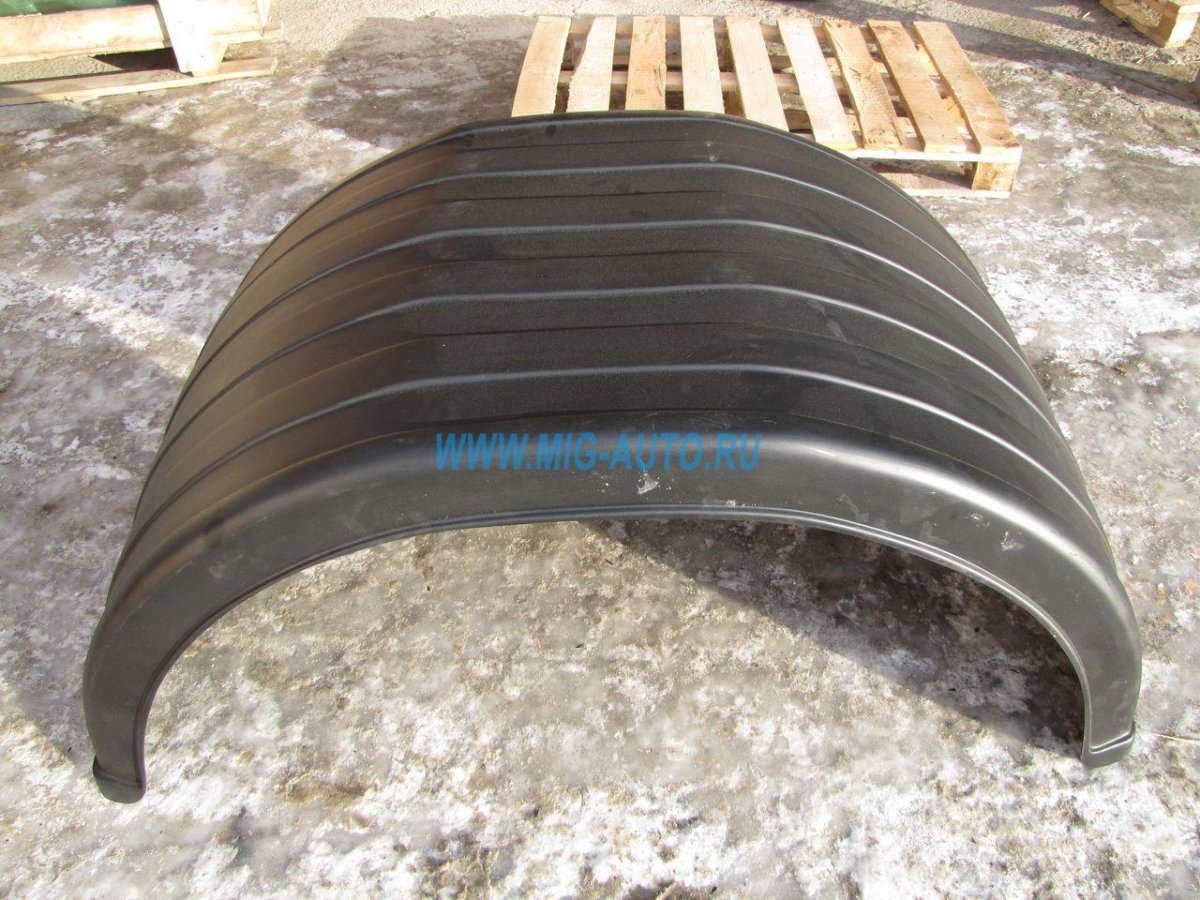 Крыло заднее МАЗ пластик двускатное к-670