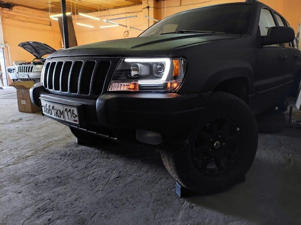 Jeep Commander тюнинг фар