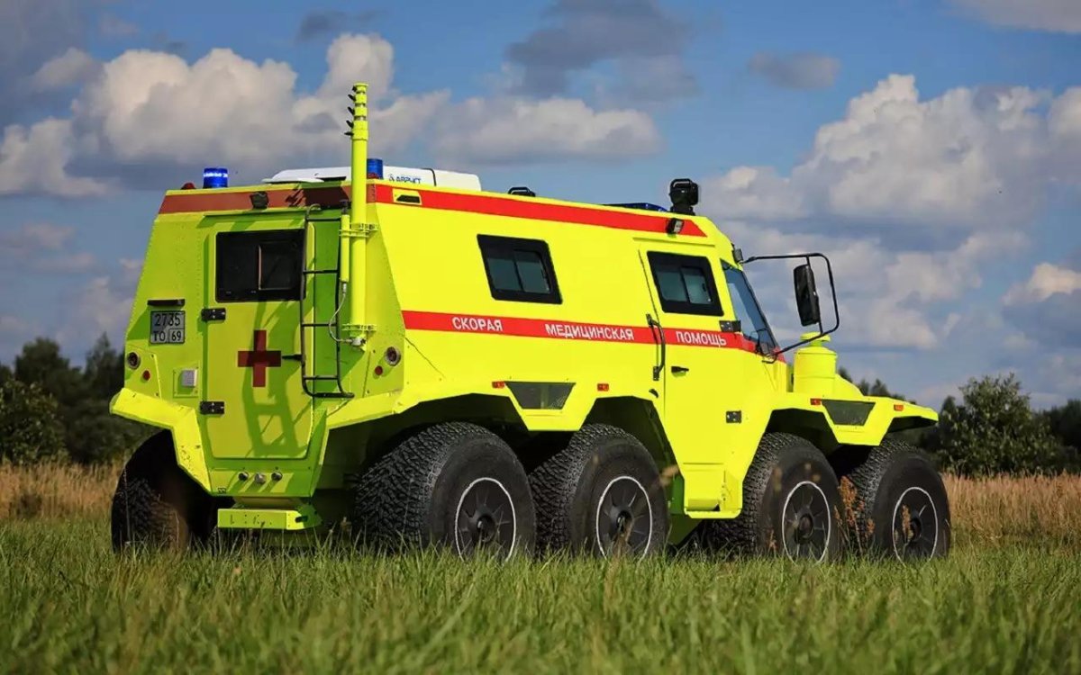 Вездеход 8x8 шаман