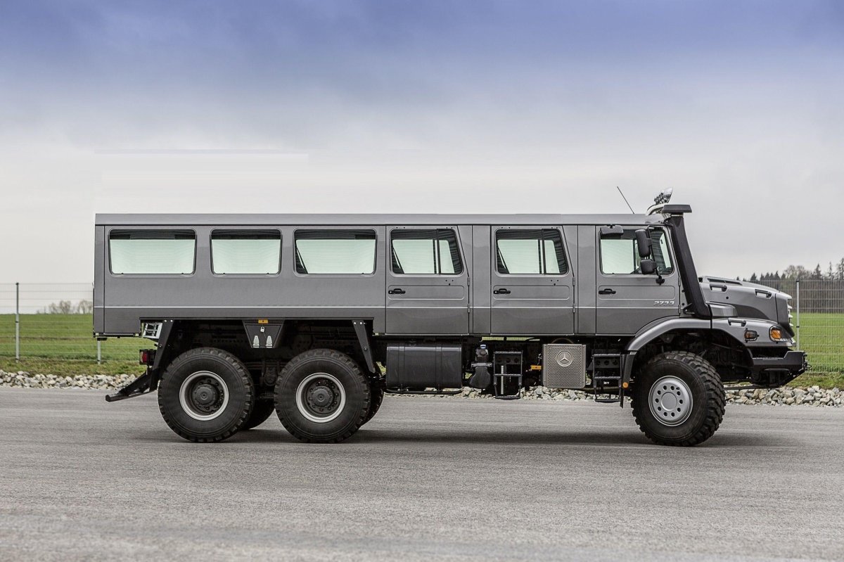 Мерседес Зетрос 6х6