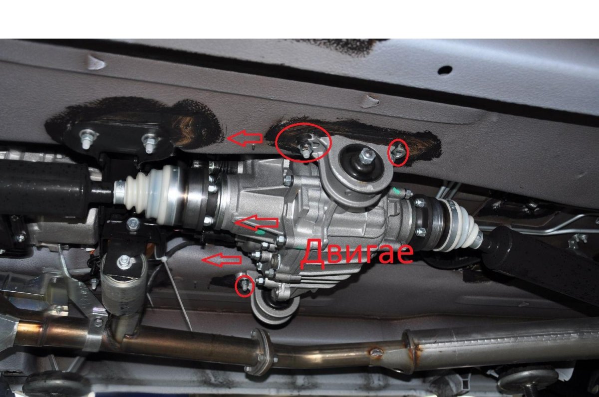 Привод раздатки Шевроле Нива
