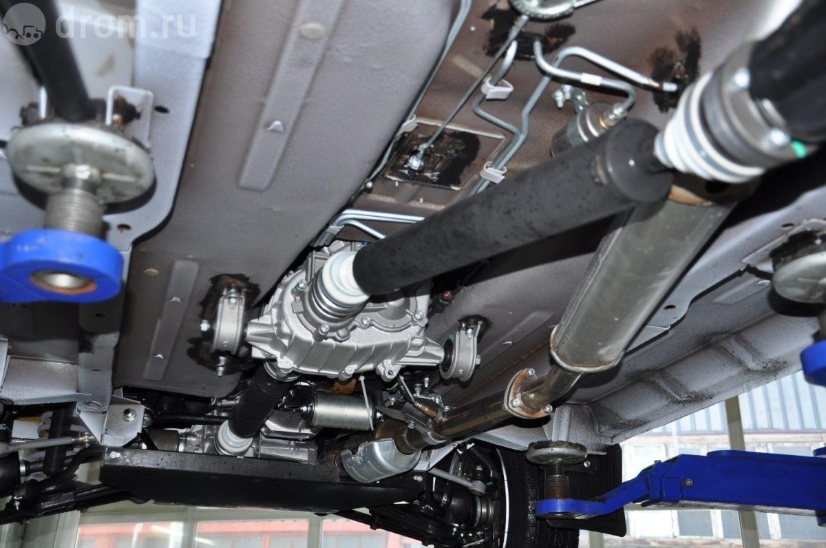 Нива 21214 снизу