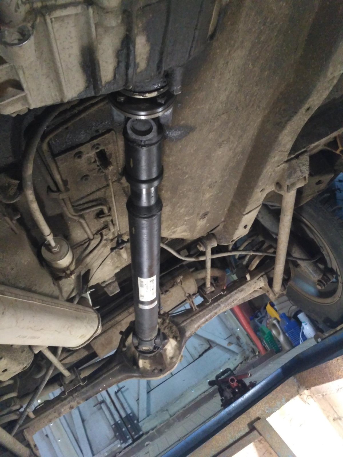 Расположение карданов на ниву 21213