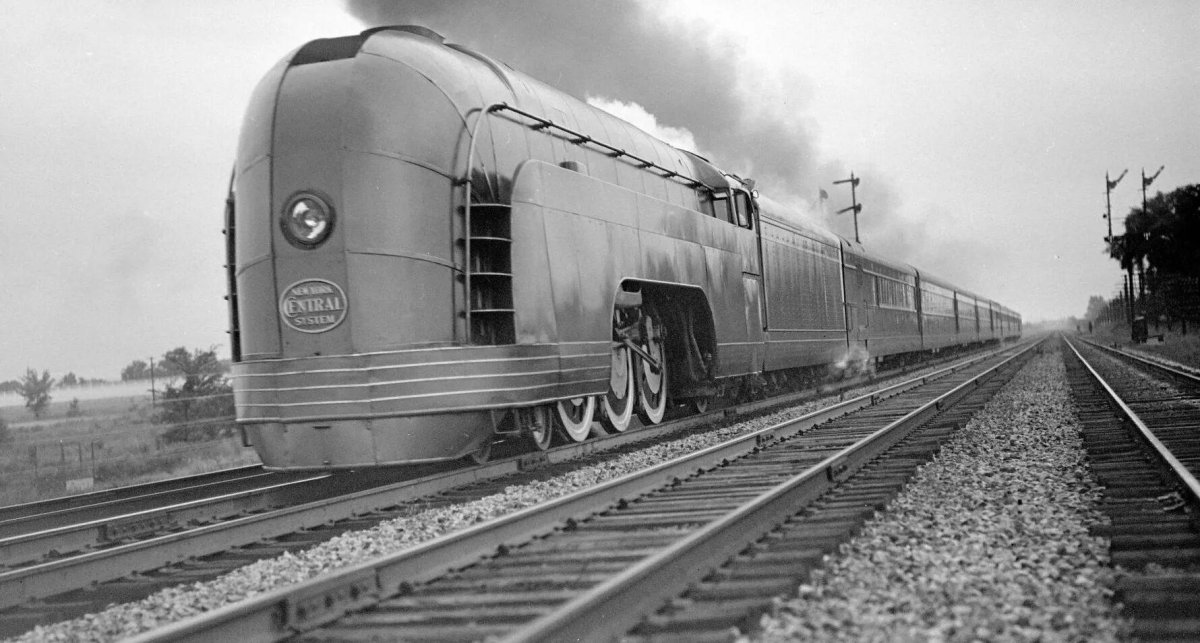 Локомотив New York Central Railroad. Генри Дрейфус