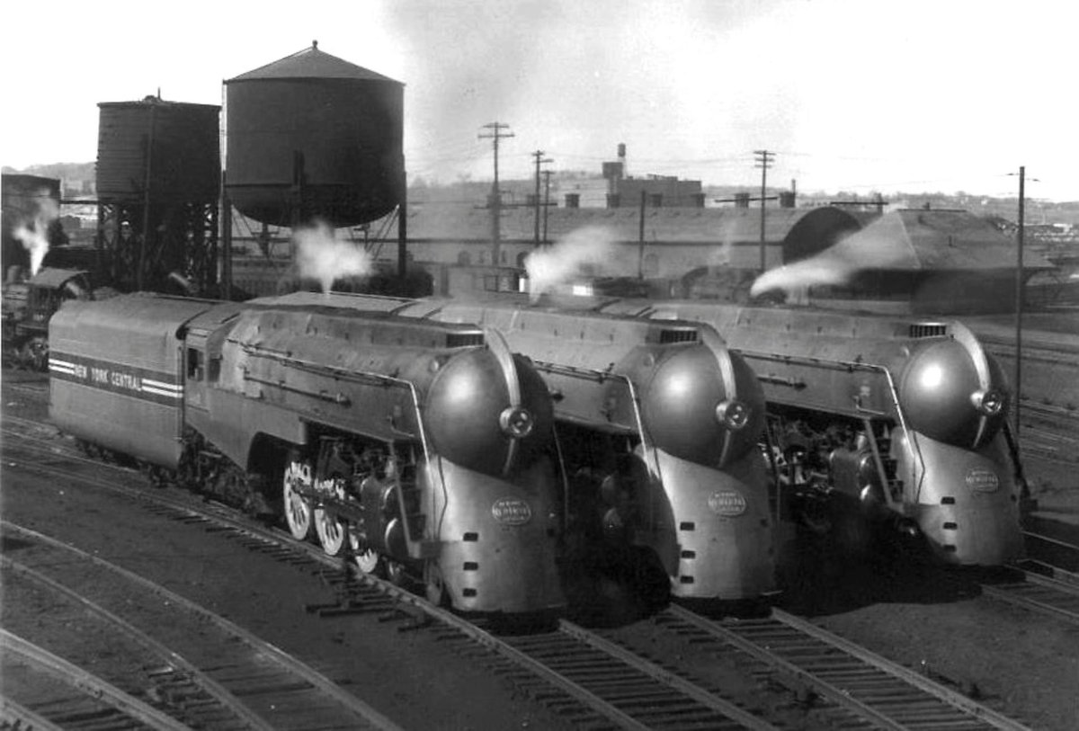 Локомотив New York Central Railroad. Генри Дрейфус