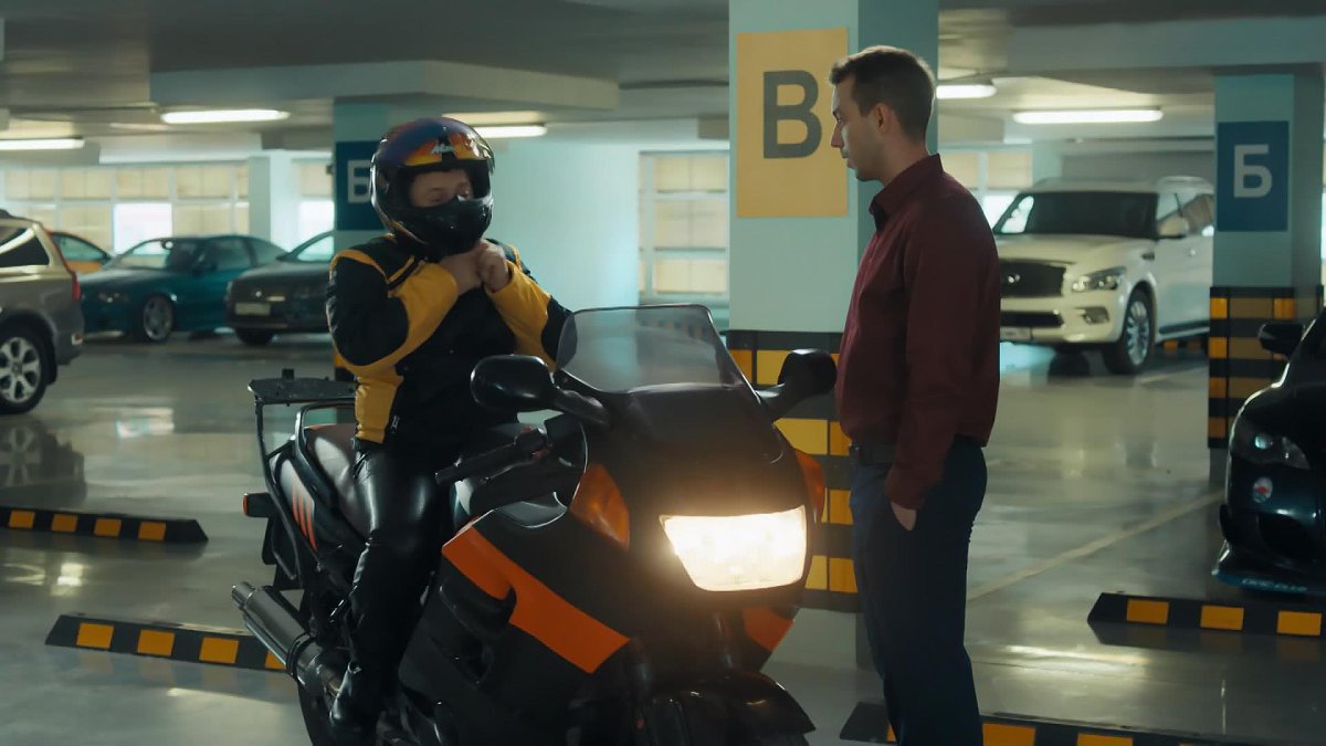 Сериал Саша Таня мотоцикл