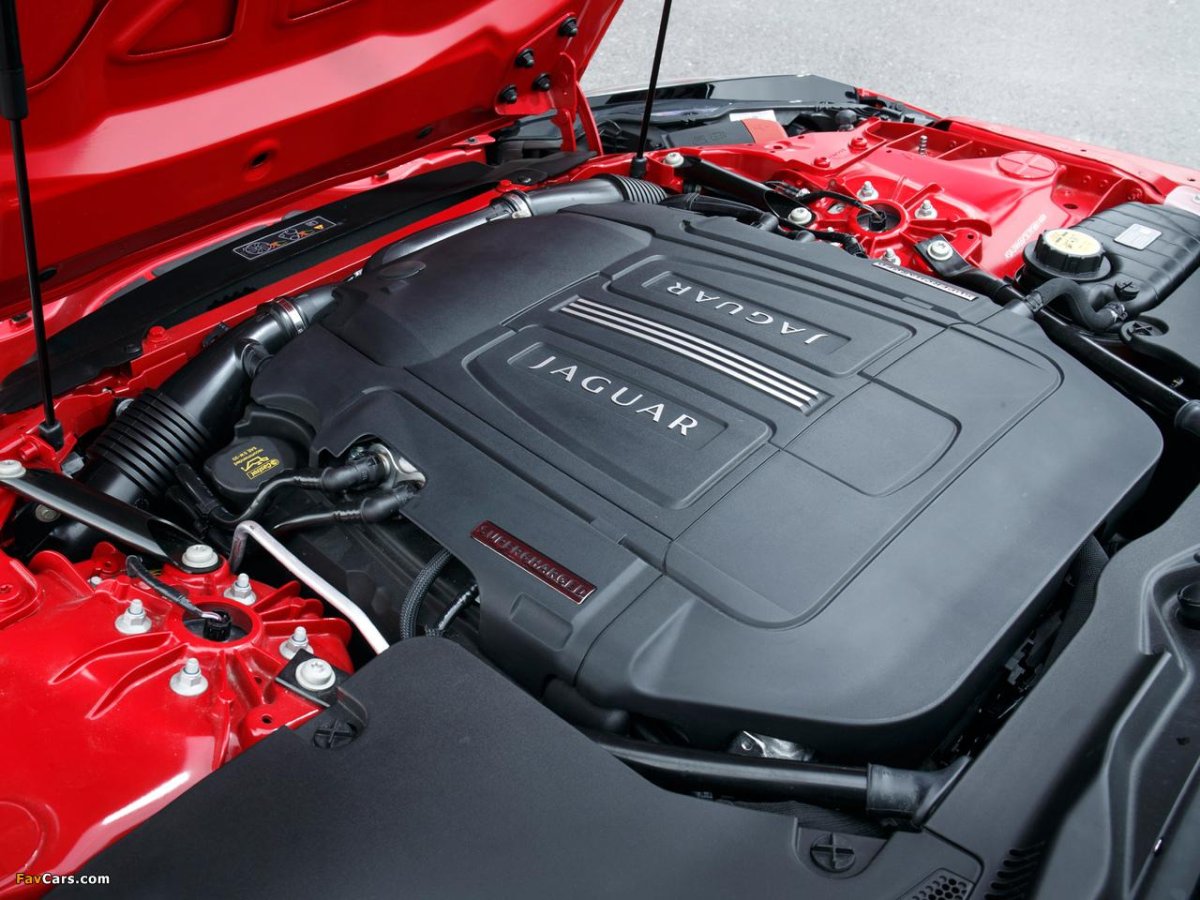 Jaguar f Type двигатель