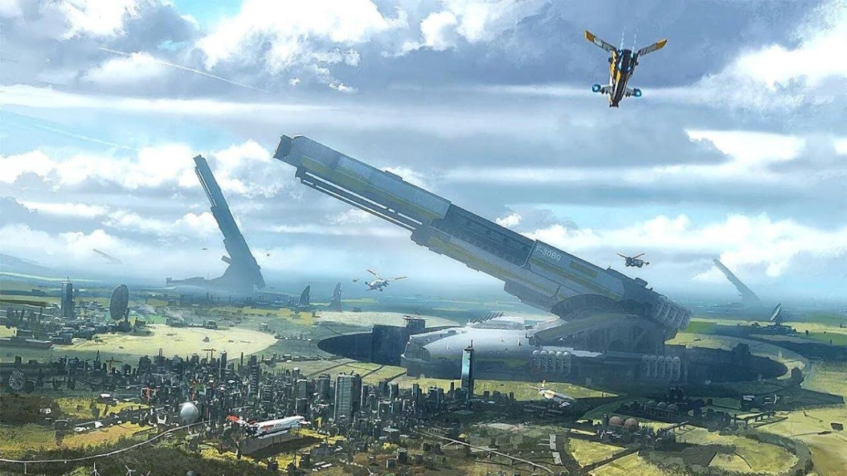 Орбитальная пушка Sci-Fi