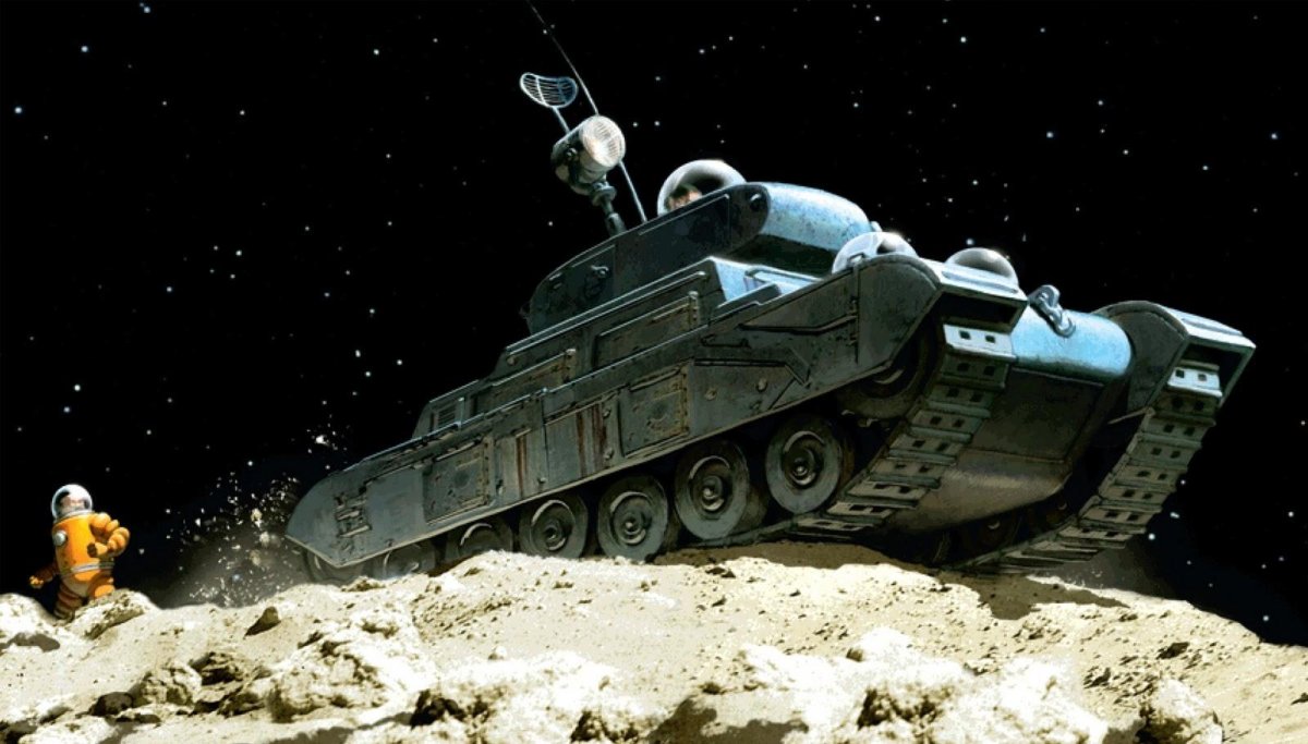 Танк в космосе