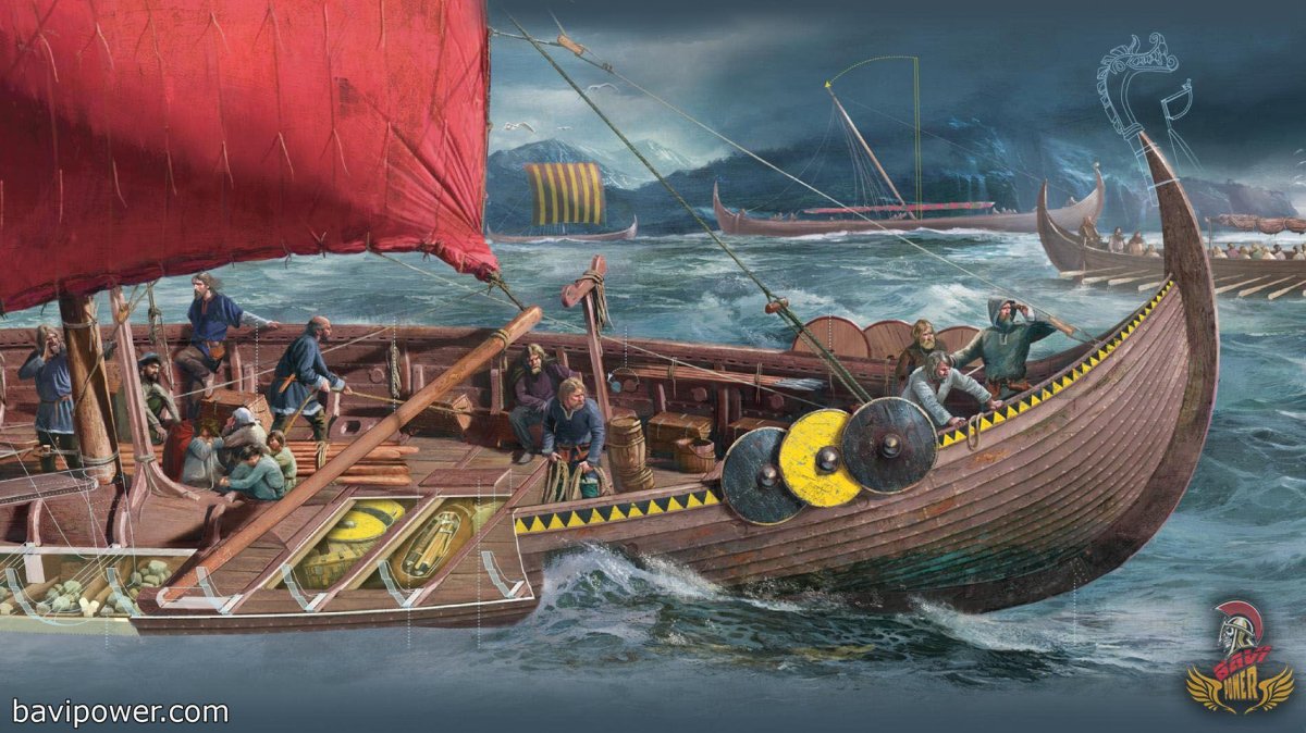 Дракар норманнов