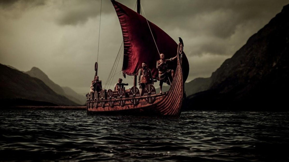 Драккар викингов