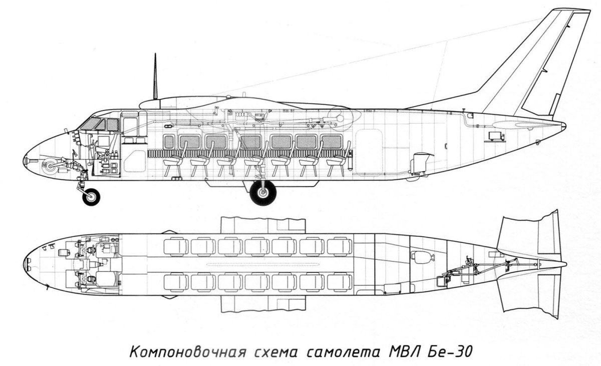 Л-410 схема
