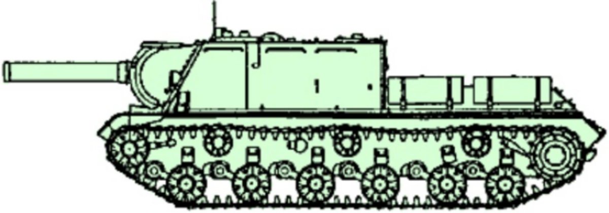 ИСУ 152 сбоку