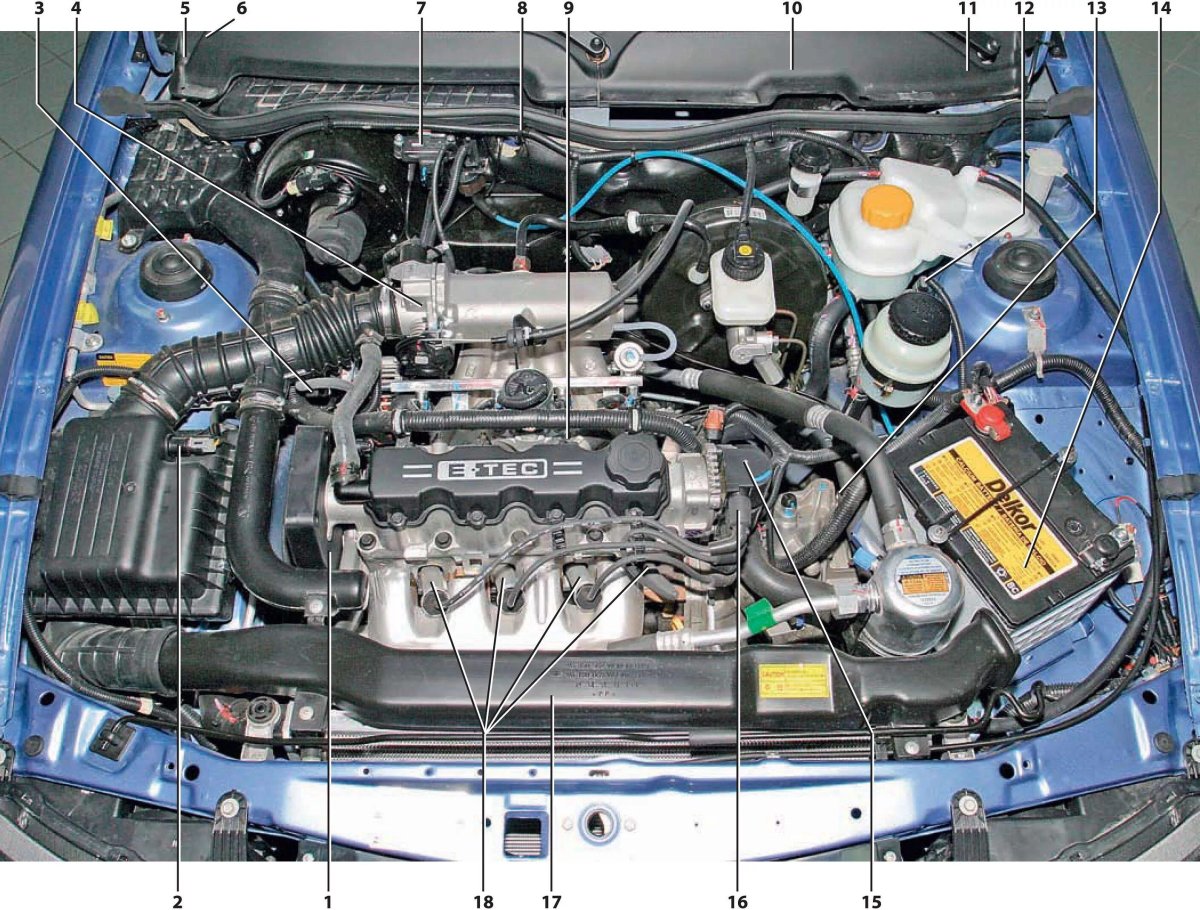 Датчики двигателя Daewoo Nexia n150