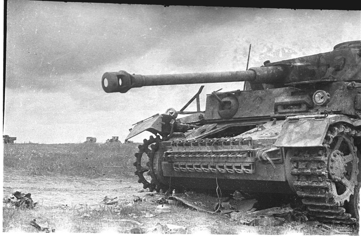 Танк тигр 1943 Курская дуга