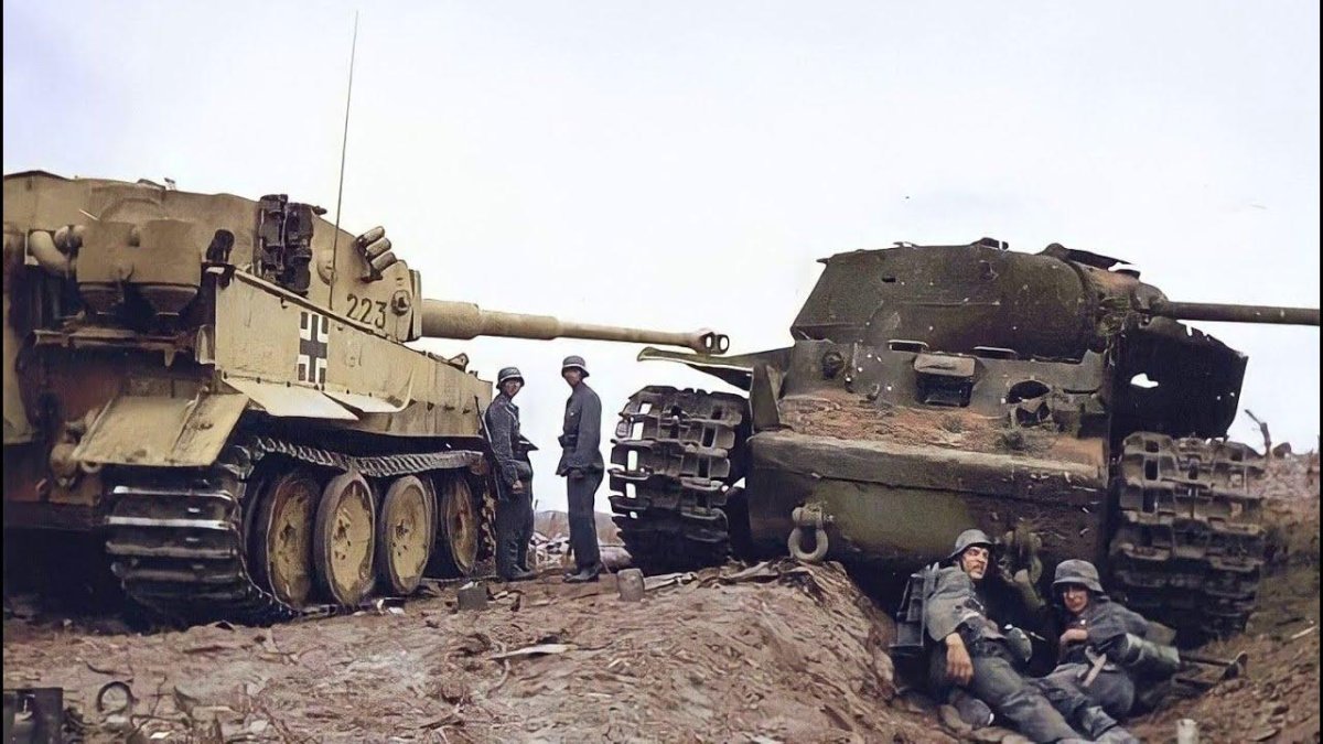 Подбитый кв-1