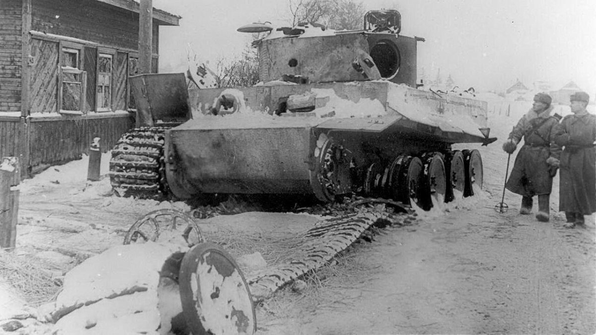 Танк тигр 1944