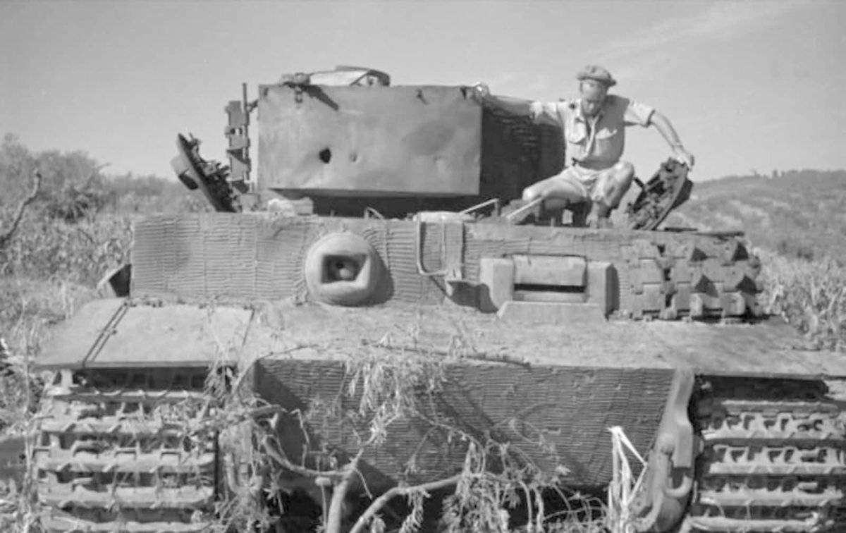 Танк тигр циммерит