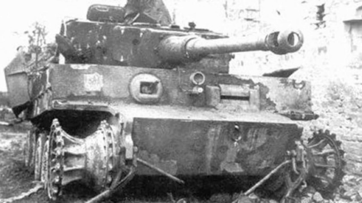 Подбитый тигр 1