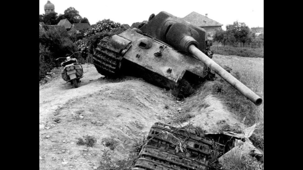 Подбитые танки тигр 2