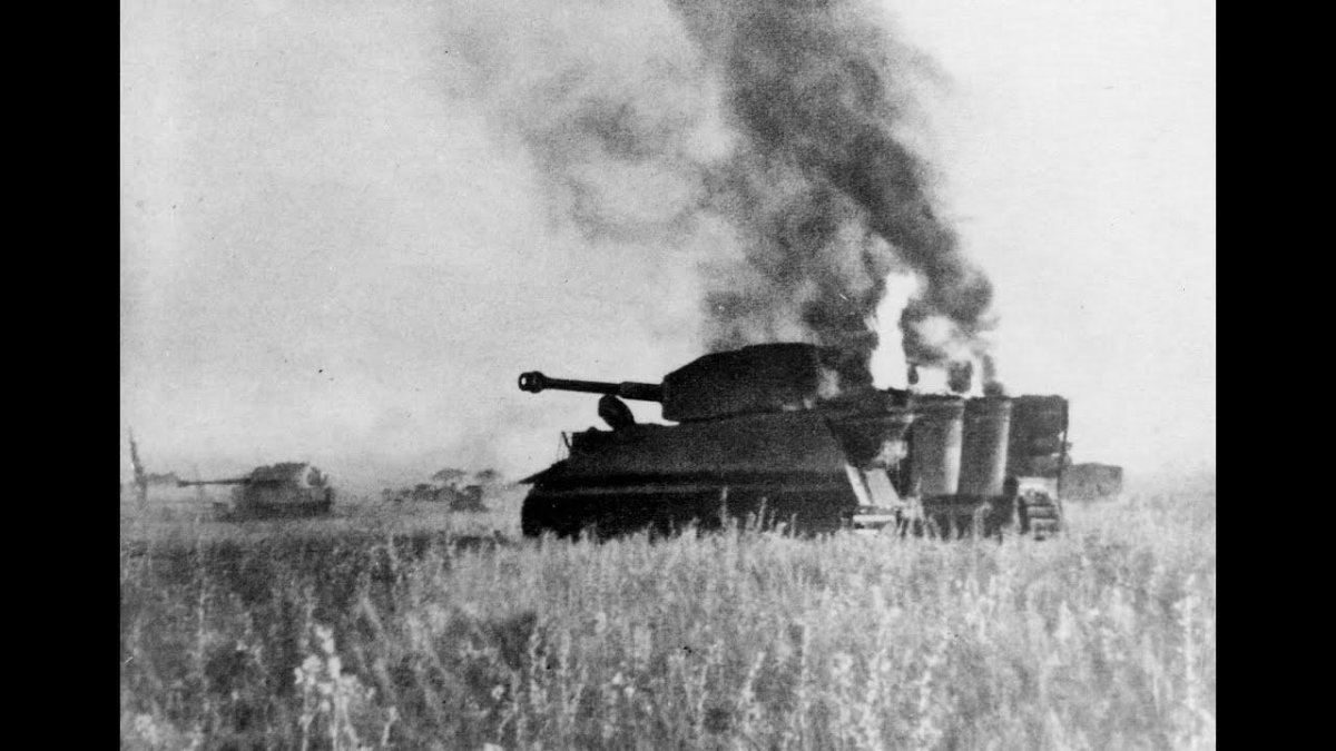 Танк тигр 1943 Курская дуга
