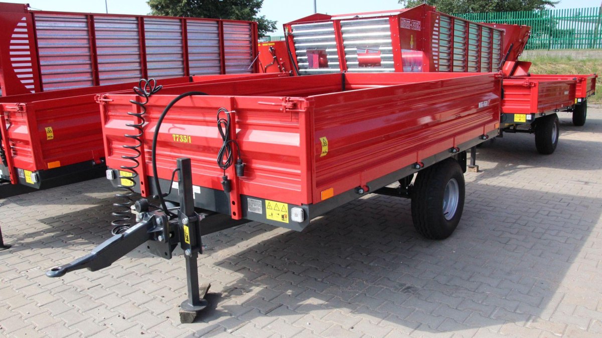 Прицеп тракторный самосвальный Metal-fach т - 711/3