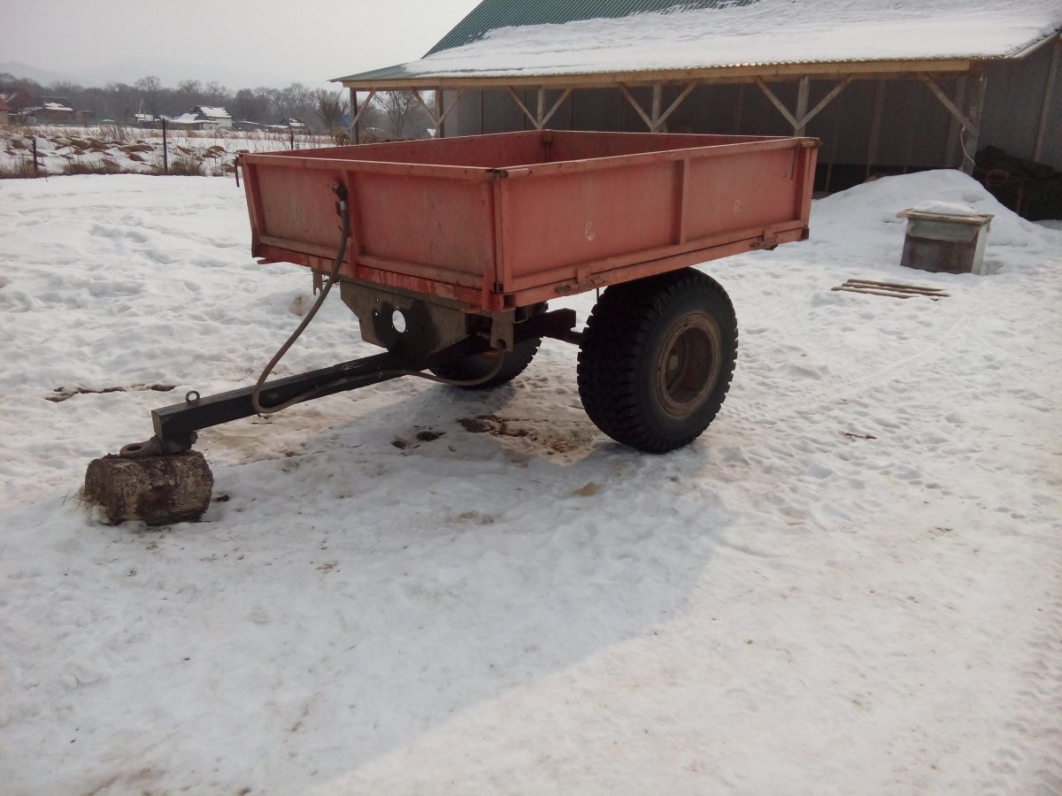 Прицеп тракторный одноосный т-25