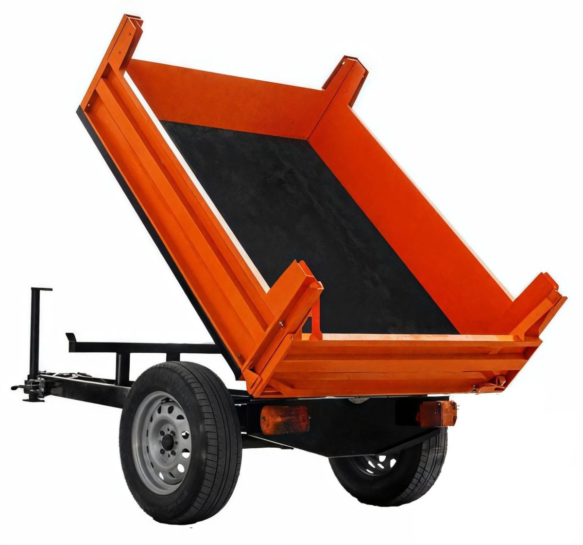 Полуприцеп тракторный самосвальный п-03