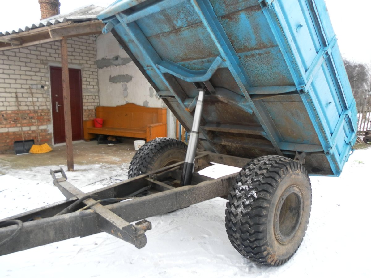 Прицеп ГАЗ 53 одноосный