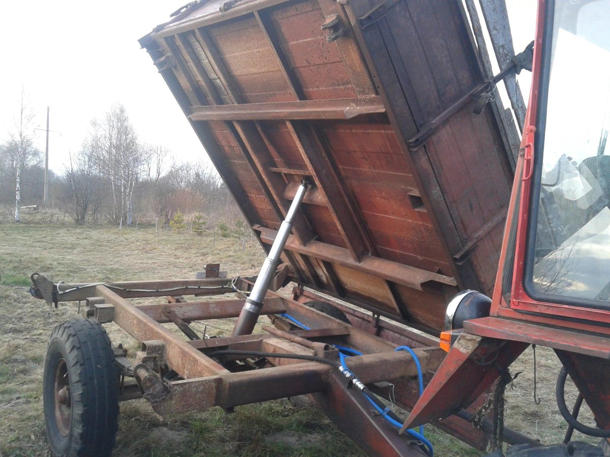 Прицеп тракторный одноосный т-25