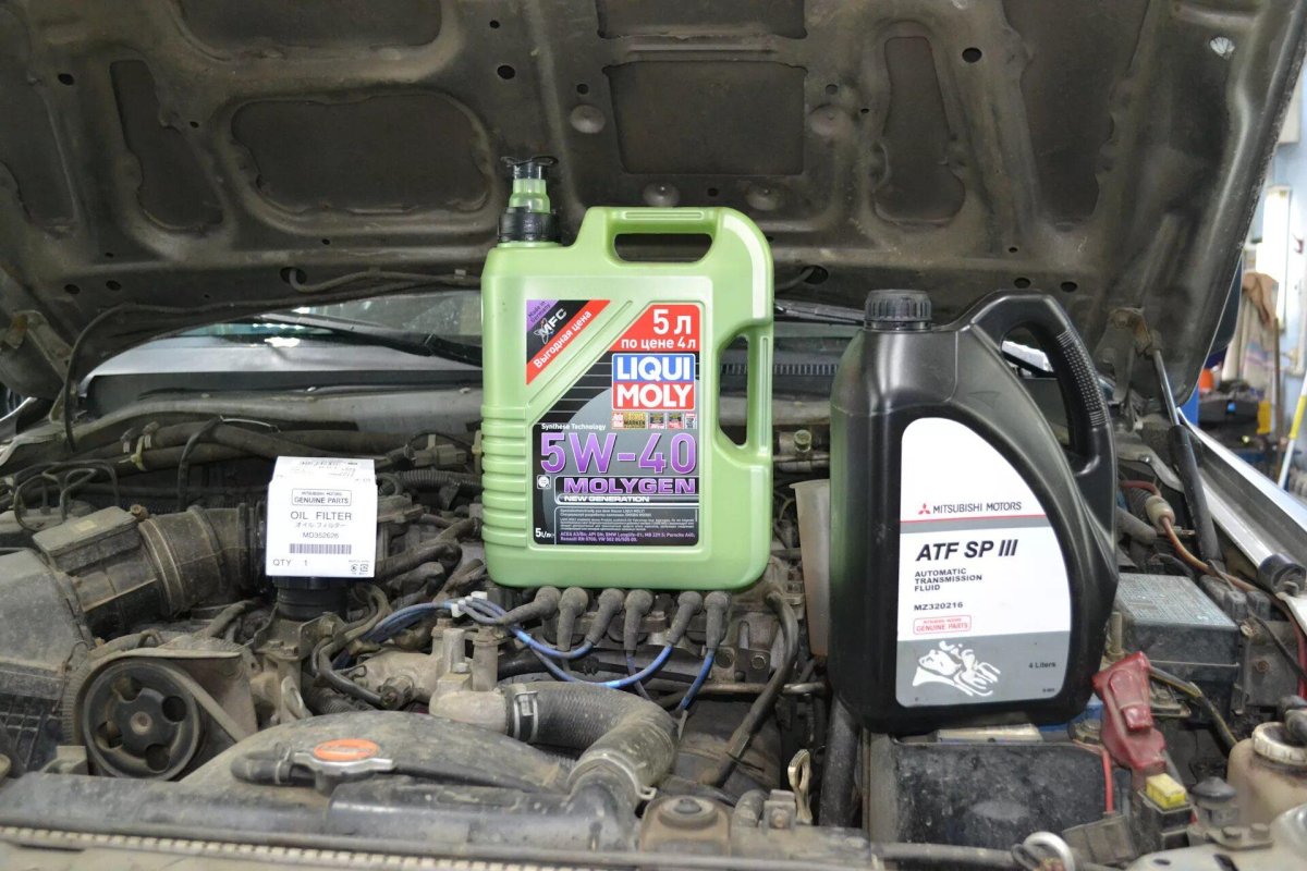Mitsubishi Montero Sport (KS) | 2015> масло моторное 2,5 дизель