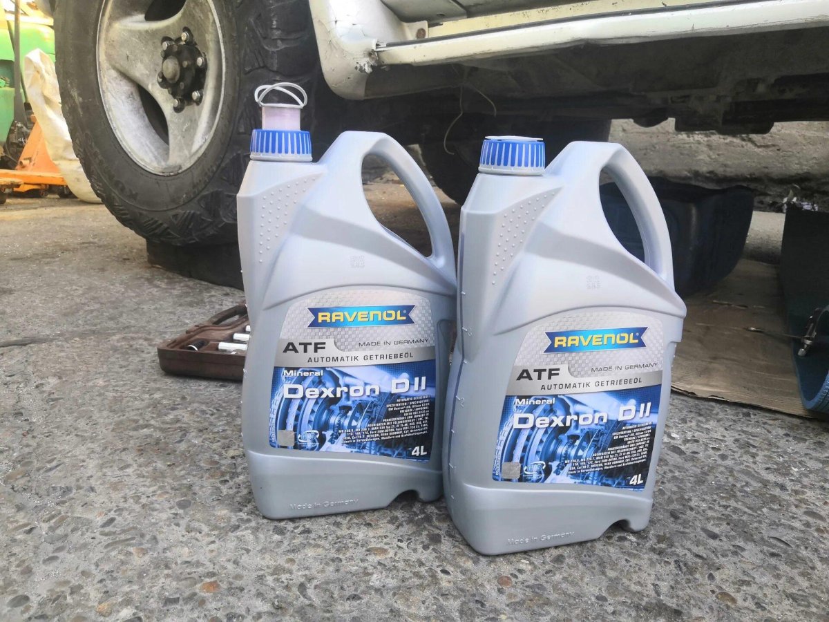 Масло в коробку Паджеро 3