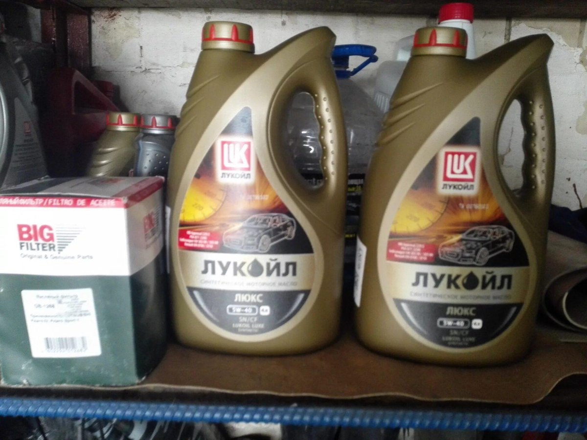 Масло на Митсубиси Паджеро спорт 3