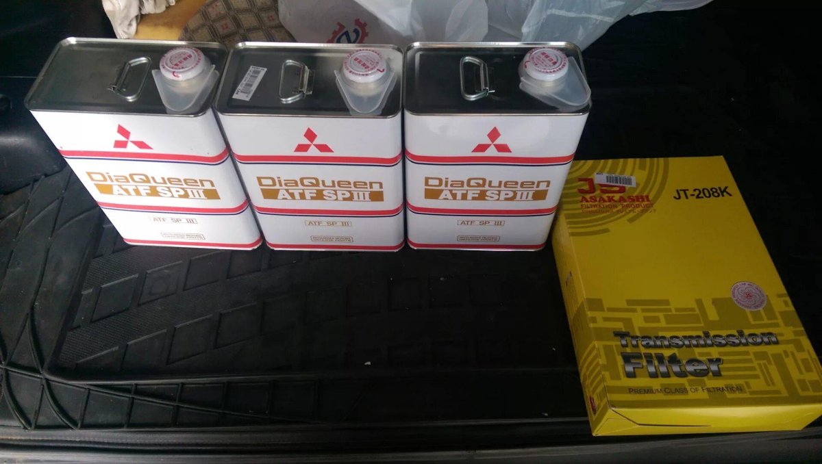 Масло в АКПП Паджеро 4