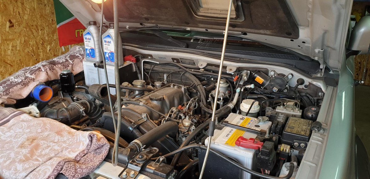 Жидкость гидроусилителя Митсубиси Паджеро спорт 2