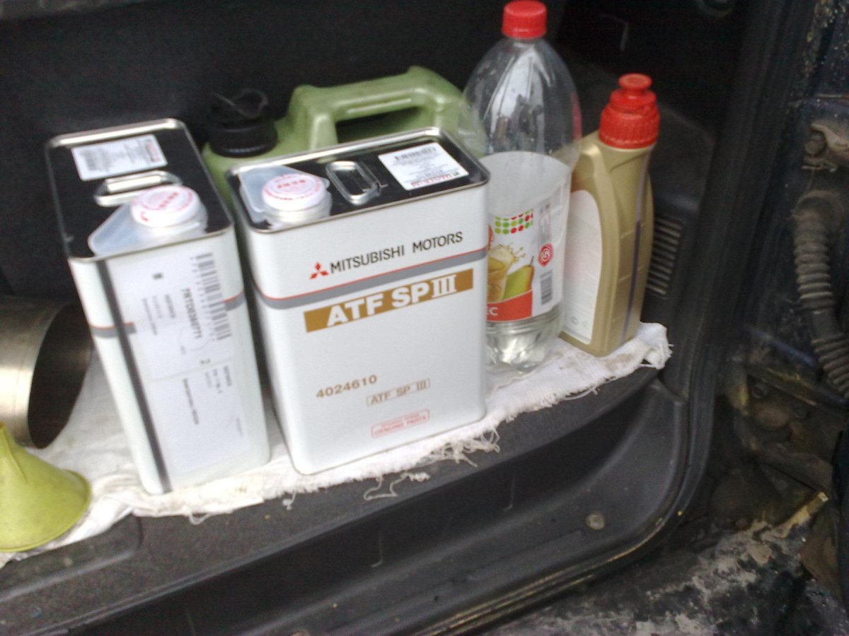 Масло АКПП для Mitsubishi Pajero Sport 2011