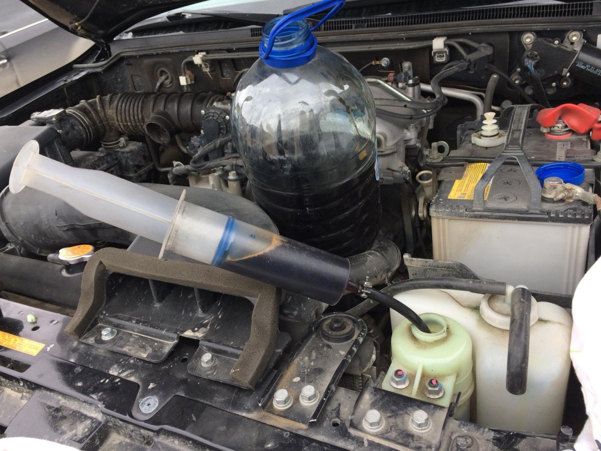 Паджеро 3.2 дизель бачок ГУР