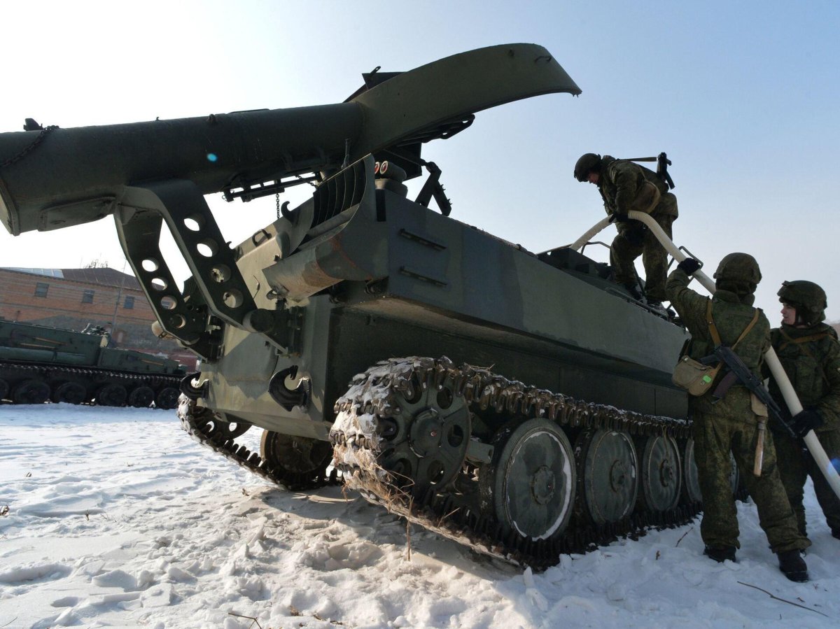 Машина разминирования ур-77