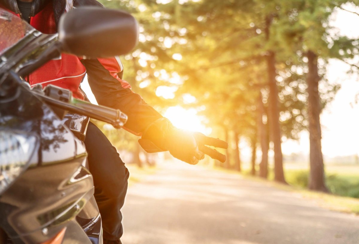 Приветствие мотоциклистов