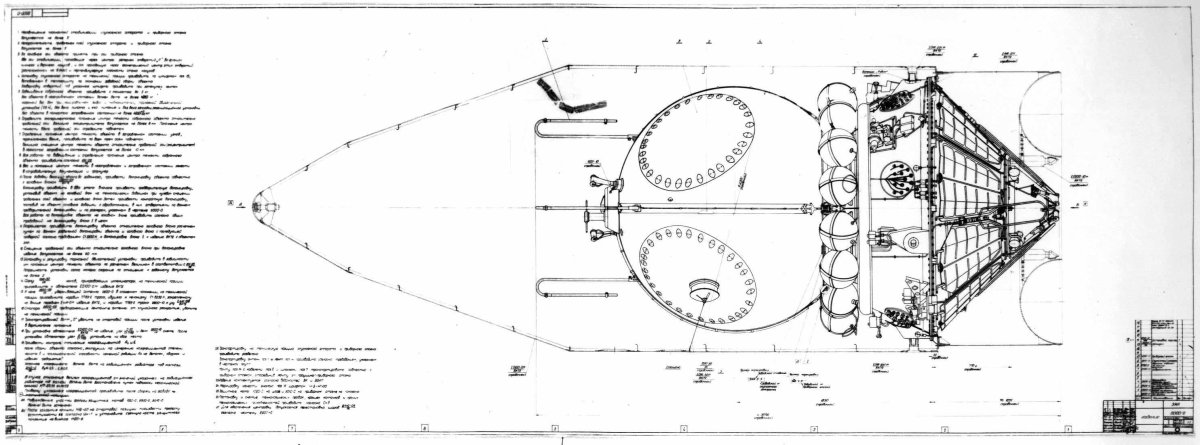 Космический корабль Восток схема