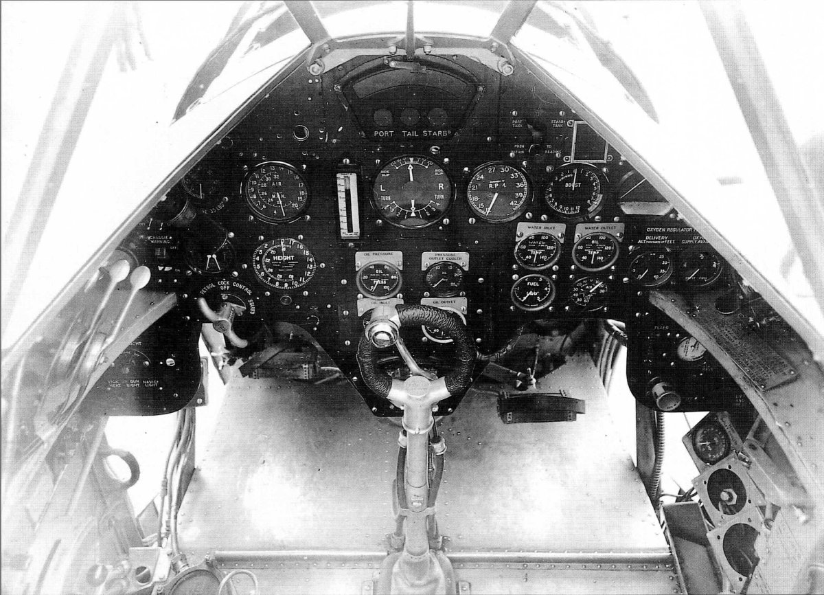 Fairey Barracuda Cockpit