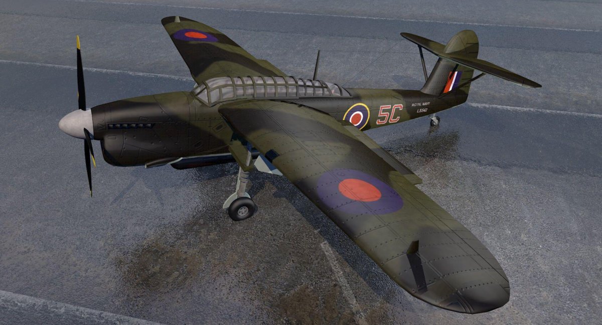 Фейри Барракуда самолет