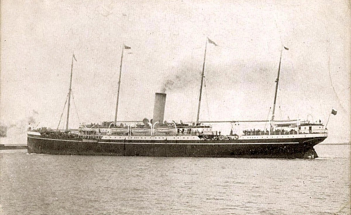 Пароход Бирма 1912