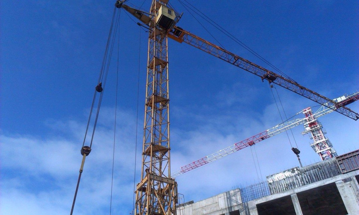 Башенный кран КБ 405