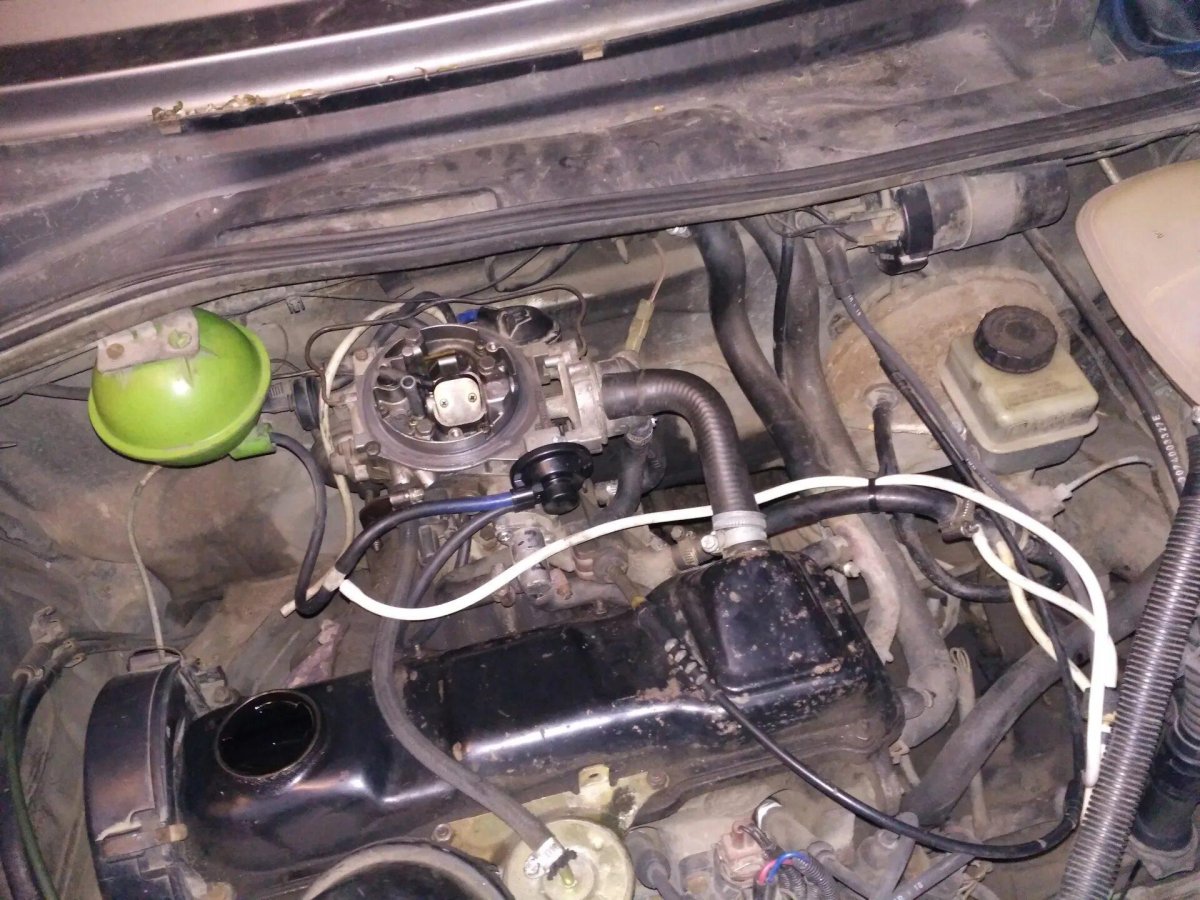 Гольф 2 вакуумный резервуар