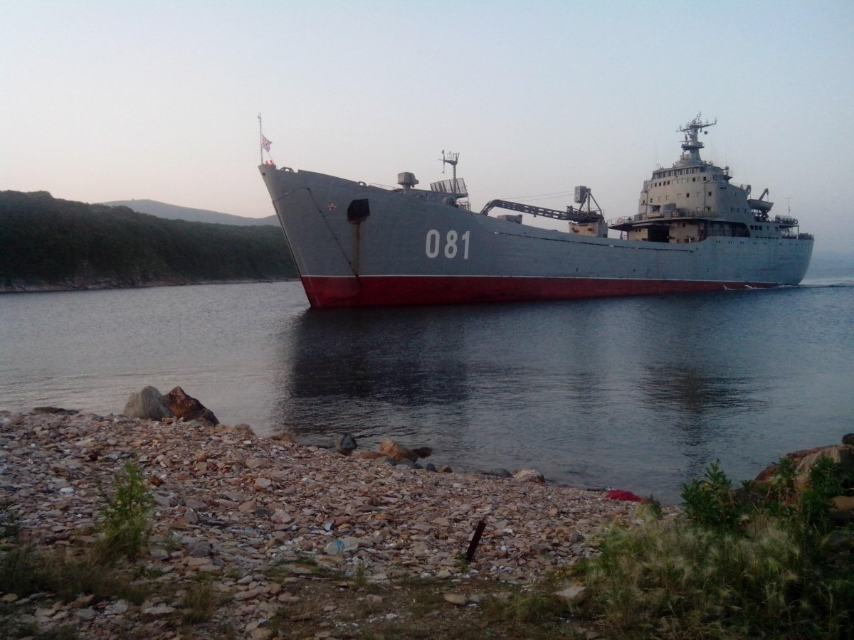 Корабль БДК Николай Вилков