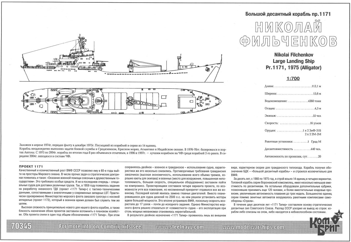 БДК проекта 1171 Николай Фильченков